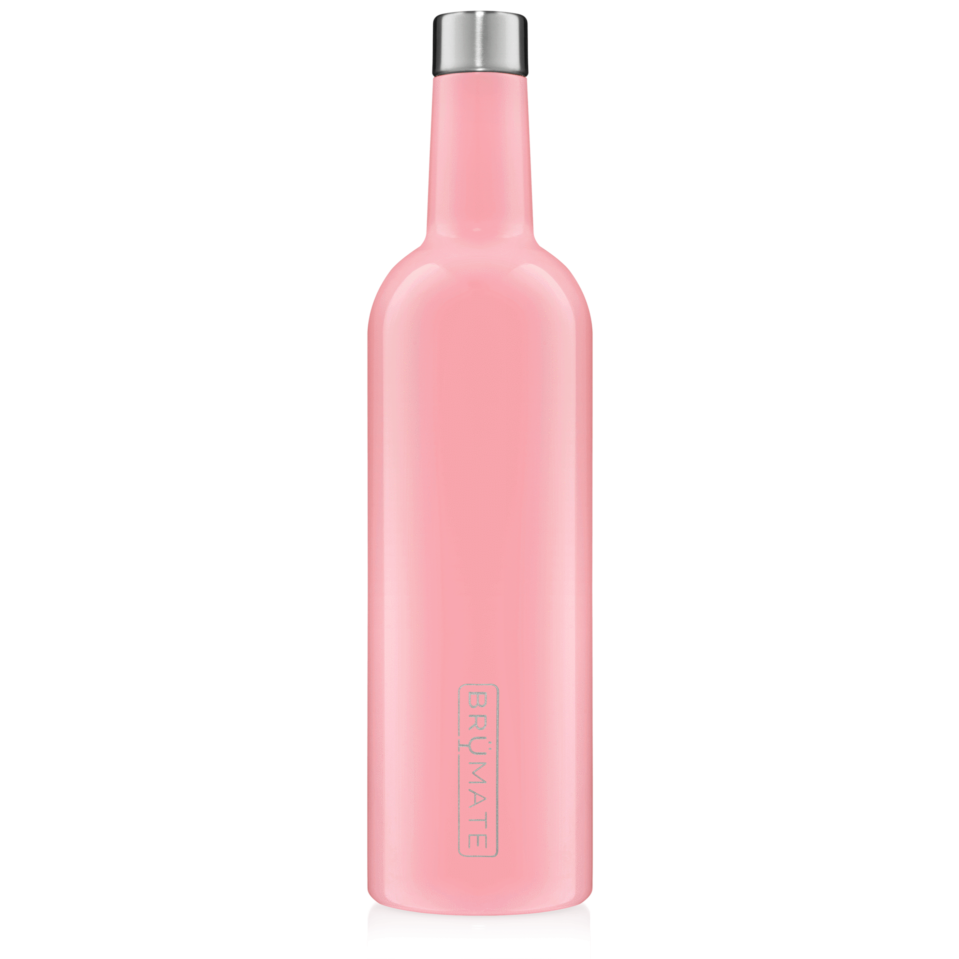 brumate winesulator 750ml hot pink wine bottle chill cooler bottle brand  new