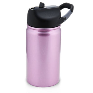 This is a Lil' SIC 12 oz tumbler in Pink Shimmer.  It has a great flip-top sports lid that kids love.