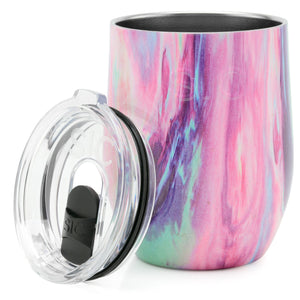 SIC 16 oz. Stemless Stainless Steel Wine Cup