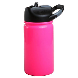 This is a Lil' SIC 12 oz tumbler in glossy Hot Pink. It has a great flip-top sports lid that kids love.