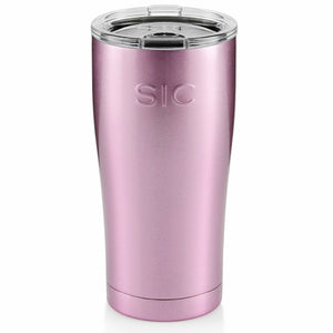 This is a SIC 20 oz tumbler in Pink Shimmer.