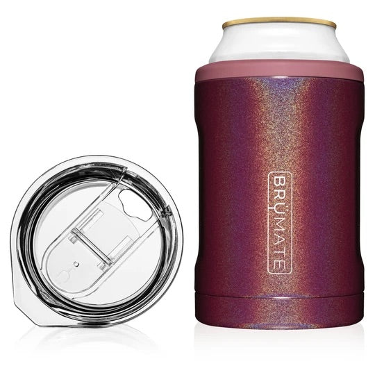 Brumate Hopsulator Duo Glitter Rose Gold 12oz Standard Cans