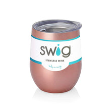 Load image into Gallery viewer, Swig 12 oz. Stainless Wine Cup